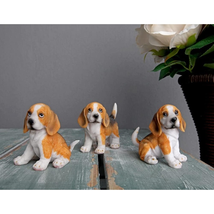 Pretty 3lü Köpek Biblo 4x7 cm