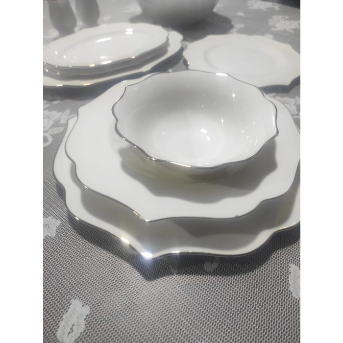 New Bone Porselen 30 Parça Yemek Takımı fk.120