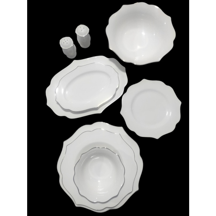 New Bone Porselen 30 Parça Yemek Takımı fk.120
