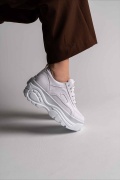 Camila Beyaz Yüksek Dolgu Sneaker M025B