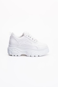Camila Beyaz Yüksek Dolgu Sneaker M025B