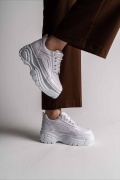 Camila Beyaz Yüksek Dolgu Sneaker M025B