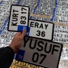 Standart Ölçü Motor App Plakalık 15x25 cm