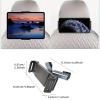 Araç Koltuk Arkası Tablet Tutucu, Telefon Tutucu, Tablet/telefon Tutucu, İpad Pro 12.9 Mini Air, Galaxy Tab A A7 S7, Switch, Surface, 4,7-12,9 İle Uyumlu