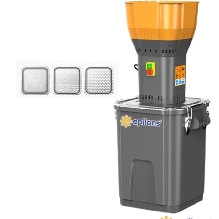 Epilons Pro 1300w Elektrikli Tahıl Ve Baharat Öğütücü – 0,6-8 Mm Ayarlanabilir Granül, Paslanmaz Çelik