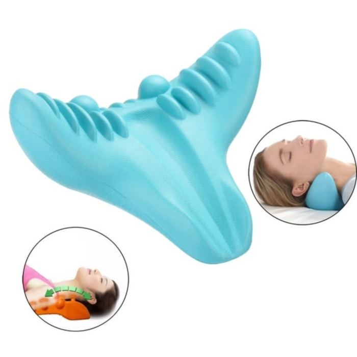 Epilons Ergonomik Boyun Masajı Yastığı – Servikal Traksiyon Destekli, Ağrı Giderici, Ortopedik Yapı