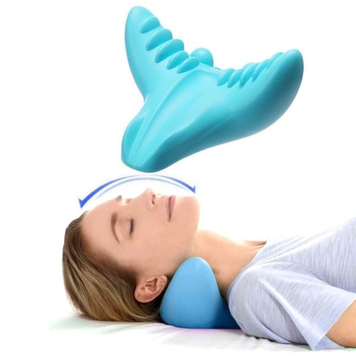 Epilons Ergonomik Boyun Masajı Yastığı – Servikal Traksiyon Destekli, Ağrı Giderici, Ortopedik Yapı