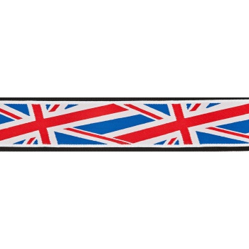 Planet Waves 50A11 Gitar Askısı Union Jack (5 cm) | İngiliz Bayrağı - Canlı Renkler - Rahat