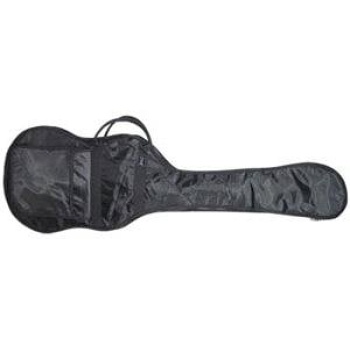 Valencia BB400 Bas Gitar Taşıma Kılıfı (Aksesuar) | Standart Ölçü, Su Geçirmez Siyah Naylon Kumaş, Koruyucu İç Ped ve Aksesuar Cepli