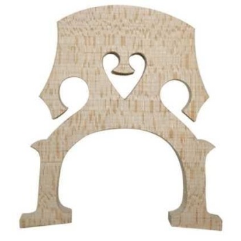 Valencia CEBR10034 Çello Eşiği (Bridge) 3/4 | Masif Akçaağaç - Öğrenci Boyu - İşlenmemiş