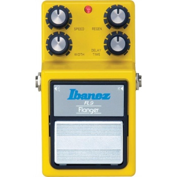 Ibanez FL9 Analog Flanger Efekt Pedalı (Profesyonel) | Efsanevi 9 Serisi, Sıcak Analog Modülasyon Tonları, Geniş Hız ve Derinlik Kontrolü, Dayanıklı Metal Kasa
