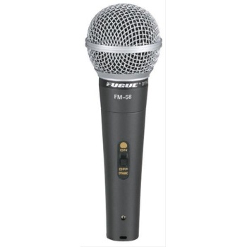 Fugue FM-58 Dinamik Mikrofon (Kablolu - Tek Yönlü - 600 Ohm)
