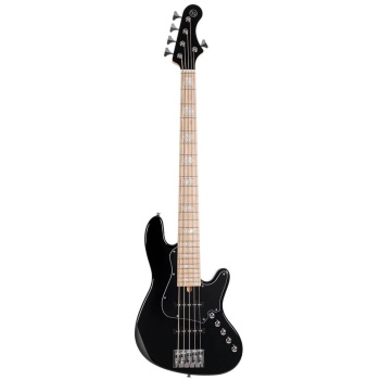 CORT NJS5BK BASS GİTAR, 5 TELLİ, ÇANTALI, SİYAH