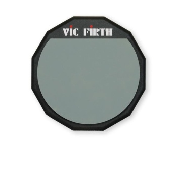 Vic Firth PAD12 12 İnç Tek Taraflı Çalışma Pedi | Gerçekçi Sekme - Sessiz Çalışma - Dayanıklı