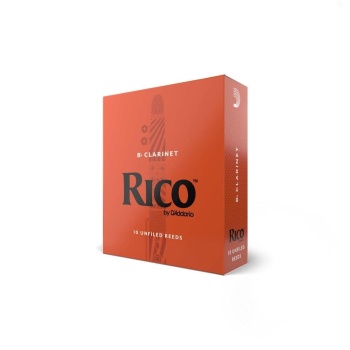 Rico RCA1020 Orange Box Bb Klarnet Kamışı No: 2.0 (Başlangıç/Eğitim) - 10lu Paket | Standart Kesim, Kolay Çalım ve Ekonomik Kutu Avantajı