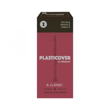Rico RRP05BCL200 Plasticover Bb Klarnet Kamışı No: 2.0 (Profesyonel/Eğitim) - 5li Paket | Plastik Kaplama, Neme Dayanıklı ve Parlak Ton Karakteri