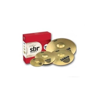 Sabian SBR5003G SBR Promosyon Zil Seti (10-14-16) | Pirinç Alaşım - Başlangıç Seti - Ekstra Splash