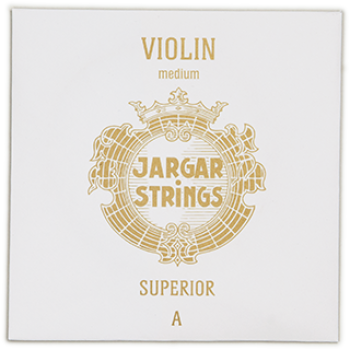 Jargar 630841 Keman Tek Teli - Superior A (La) 4/4 Kemanlarla Tam Uyumlu (Üst Segment - Profesyonel) | Sentetik Çekirdek, Zengin Harmonik Yapı, Yumuşak Çalım Hissi ve Güçlü Ton | Uyum: 4/4 Kemanlar İçin 2. Tel (Bilye Uçlu)