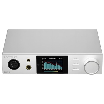DX5 II Dual ES9039Q2M Desktop DAC & Headphone Amplifier | Silver