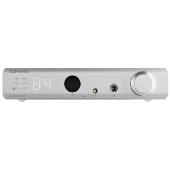 A90 DISCRETE Discrete Balanced Headphone Amplifier Preamplifier | Silver