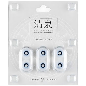 SPRING TIPS (M) Silicone Eartips