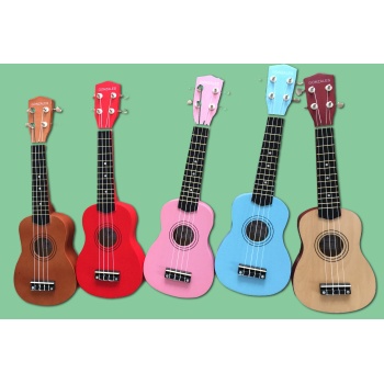 XU2101 - 4 Telli Ukulele (Kırmızı)