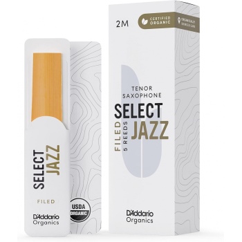 DAddario Woodwinds Organic Select Jazz Tenor Saksafon Kamışı No:2 Medium