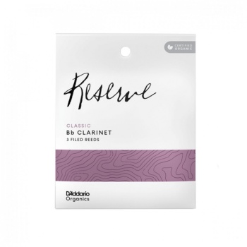 DAddario Woodwinds Organic Reserve Classic ODCT0330 Sib Klarnet Kamışı No:3 (3 lü Paket)
