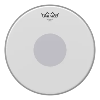 Remo Emperor X™ Coated Black Dot™ 14 İnç Trampet Derisi