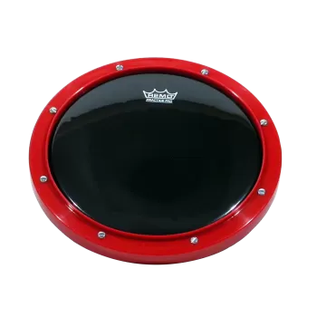 REMO PRACTICE PAD AMBASSADOR EBONY 8 inç Kırmızı