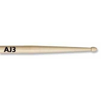 VICFIRTH AJ3 BAGET/STICK, HICKORY, 0.545x16, LONG TAPE