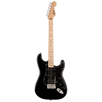 Squier Sonic Stratocaster HSS Akçaağaç Klavye BPG Black Elektro Gitar