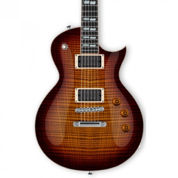 ESP USA Custom Eclipse FM CH Tiger Eye Sunburst Elektro Gitar