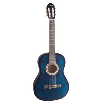 VALENCIA VC104TBUS KLASİK GİTAR, 4/4, MAVİ SUNBURST, SAP ÇELİKLİ