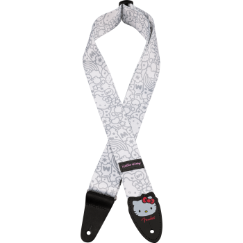 Fender x Hello Kitty Poly Beyaz Gitar Askısı