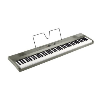 Korg Liano-MS | 88 Tuşlu İnce Dijital Piyano - Metalik Gümüş (Metallic Silver)