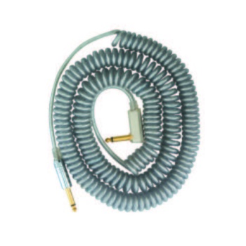 Vox VCC-90-SL Vintage Coiled Cable | Gümüş 9 Metre Spiral Gitar Kablosu