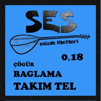 Kısa Sap Bağlama Teli Takımı 0.18 (BAT018) | Yumuşak Çalım, Parlak Tonlar, Paslanmaz