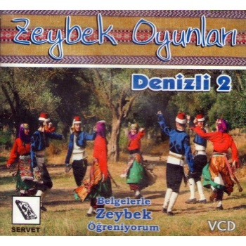 Servet VCDZDE2 Zeybek Eğitim VCD (Denizli Yöresi 2) | Gelişmiş Oyun Teknikleri, Kaşık Kullanımı, Yöresel Kostüm Bilgisi
