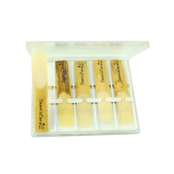 Stanislava CLR15 Standart Klarnet Kamışı No: 1.5 (Başlangıç/Eğitim) - Tekli Paket | Çok Yumuşak Direnç, Hızlı Ses Tepkisi ve Öğrenci Dostu Yapı