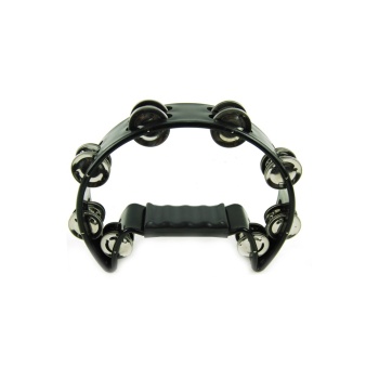 Xenon XNTW16BK Zilli Tef (Profesyonel - Siyah) | Çift Sıra Çelik Ziller, Ergonomik Tutuş, Güçlü Ses Çıkışı