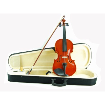 Sesenta SSV34 Keman (3/4 Boy - Kutulu) | İdeal Klavye Yüksekliği, Parlak Cila, Eğitim Seti (Yay+Reçine)