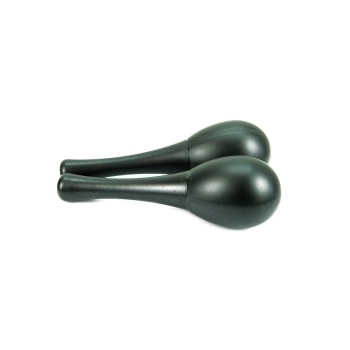 Xenon XNM24BK Küçük Marakas (Siyah - Çift) | Ritmik Dolgu İçin İdeal, Hafif Plastik, Keskin ve Net Ses