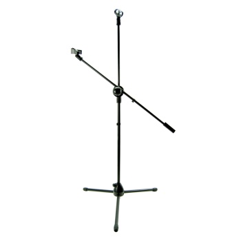 Mikrofon Standı Ayarlanabilir (MSP30) | Deve Boynu Tasarım, Ağır Taban, Stüdyo Standardı
