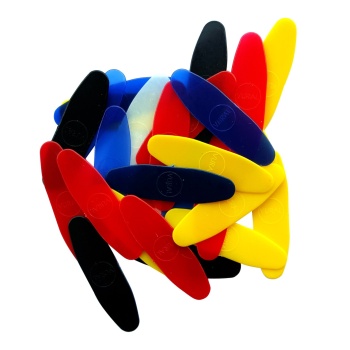 Bağlama Mızrabı Vural 100lü (BMV100P) | Esnek Plastik, Karışık Renkler, Ekonomik Paket