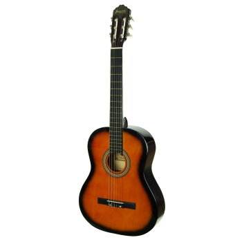 Segovia SGC1001SB Klasik Gitar (Sunburst) | Klasik Sunburst Bitiş, Dengeli Ses Karakteri, Öğrenci Dostu