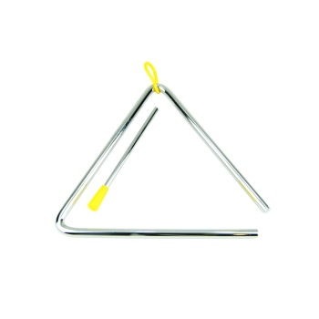 Xenon XNUZ7 Üçgen Zil (7 İnç) | Çelik Alaşım, Tokmak Dahil, Parlak ve Uzun Tını