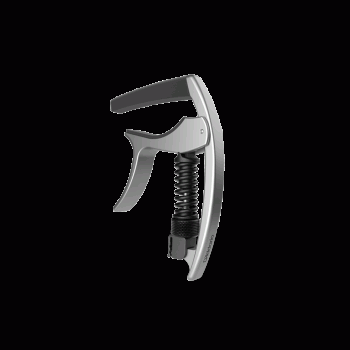 Planet Waves PWCP09S Tri-Action Capo-Silver | Cızırtısız - Hassas - Ergonomik