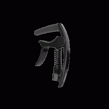 Planet Waves PWCP09 Tri-Action Capo-Black | Cızırtısız - Hassas - Ergonomik