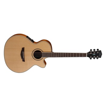 Cort PW470-NS Elektro Akustik Gitar | Parkwood Serisi - Natürel Satin